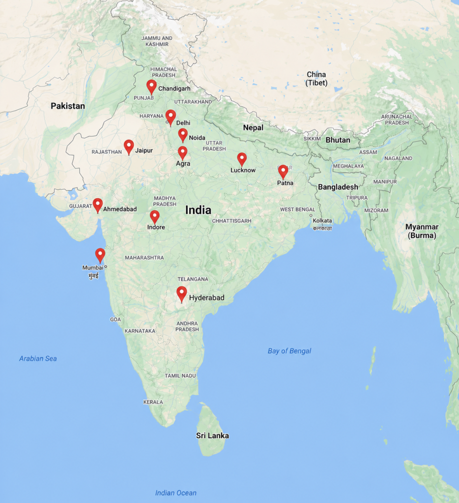 TNI Branches India